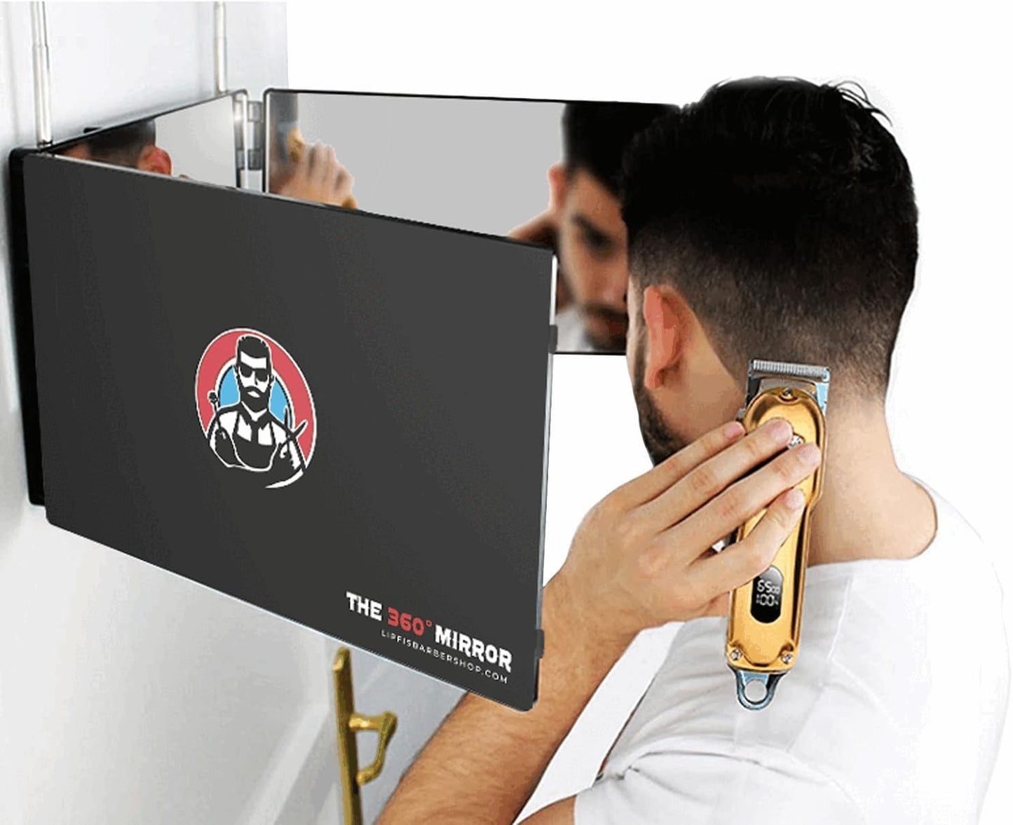 3 Way Mirror for Self Hair Cutting