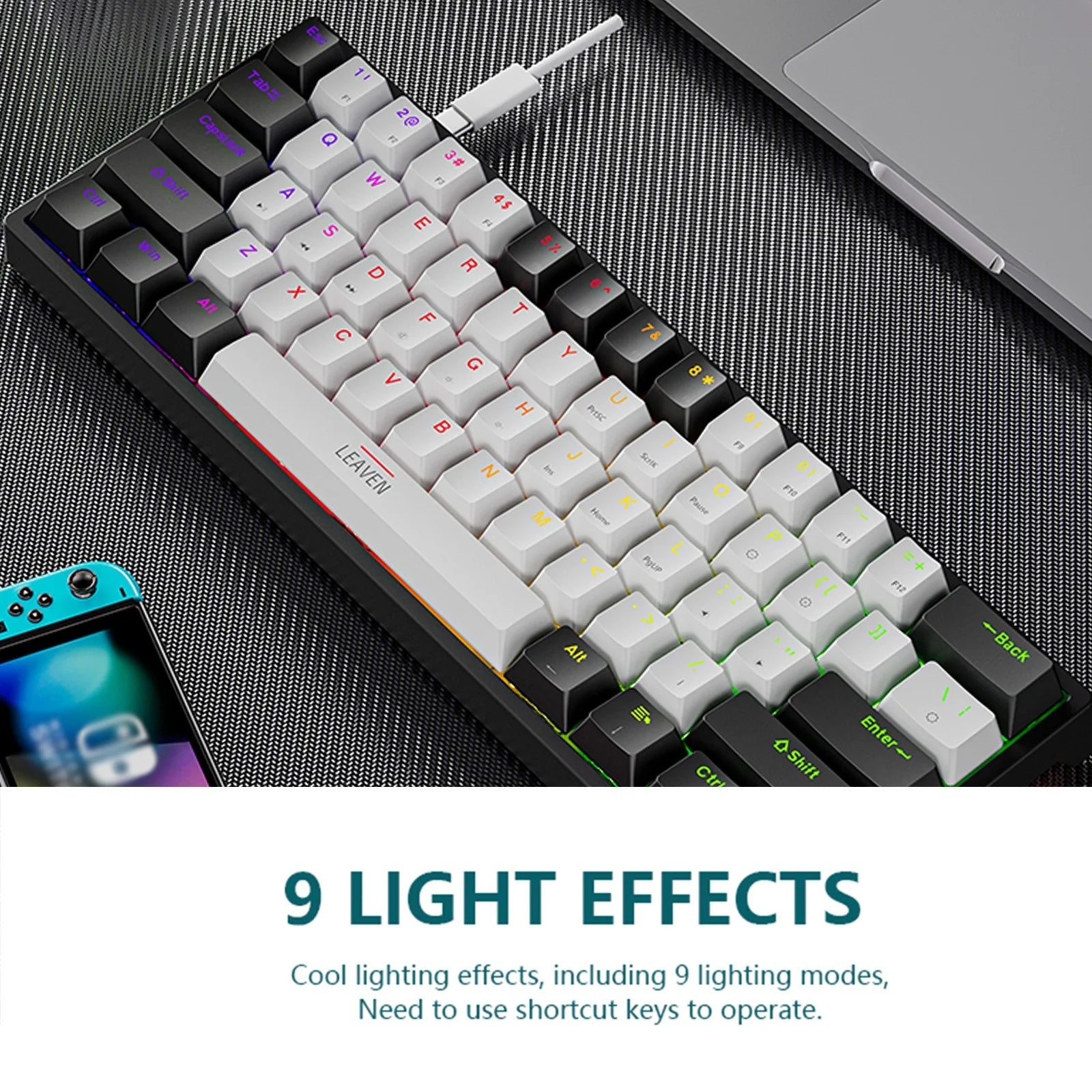 Wired 60 Mechanical Gaming Keyboard