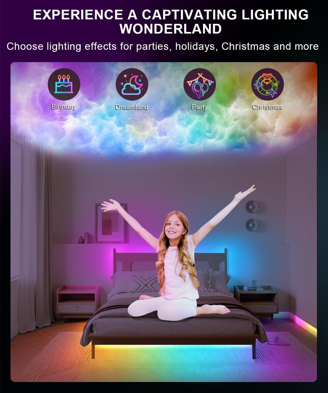 Smart IC 32.8Ft LED Lights