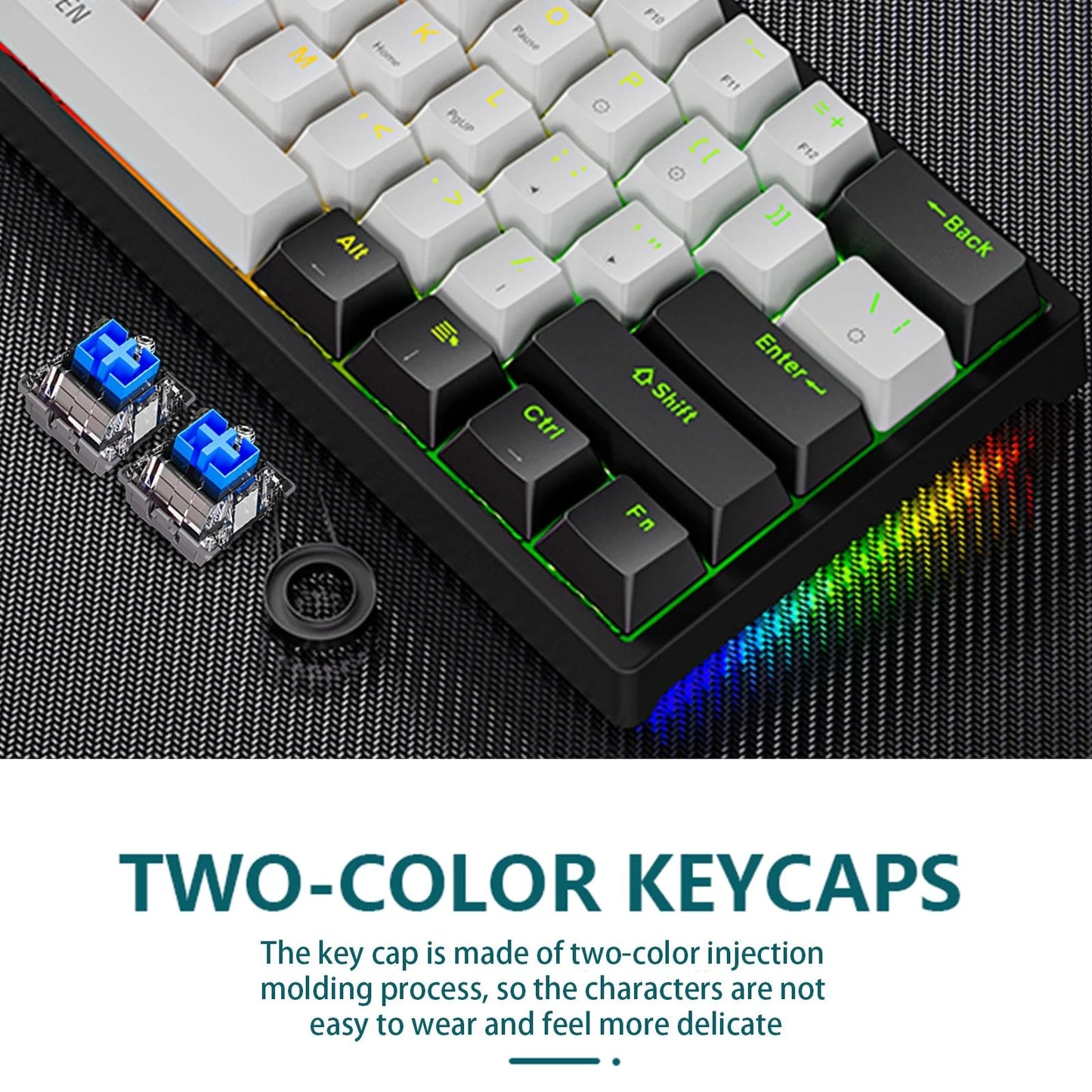 Wired 60 Mechanical Gaming Keyboard