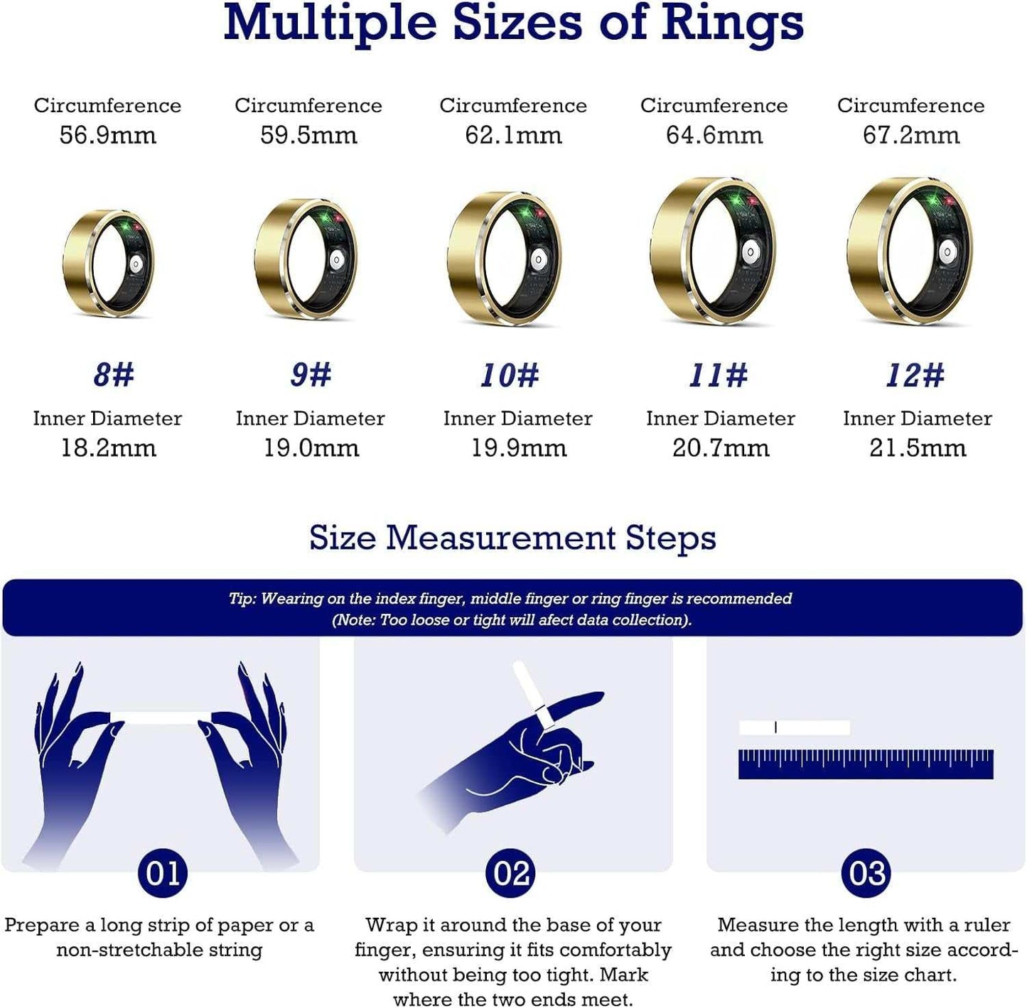 Smart Ring Health Tracker